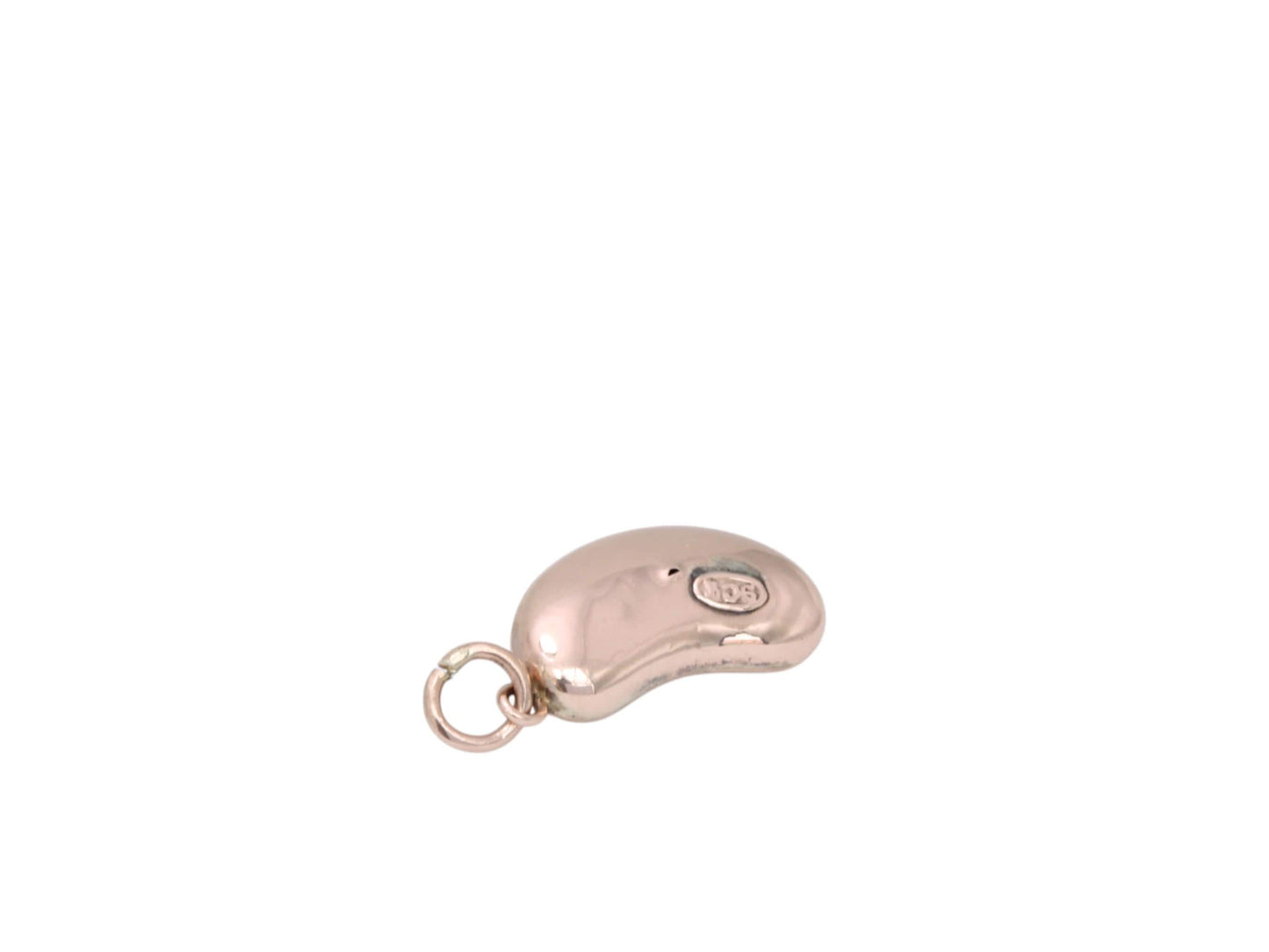 Antique 9ct Gold Pearl Lucky Bean Charm