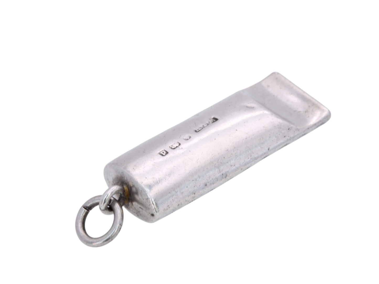 Antique Sterling Silver Shamrock, Ivy Whistle, 1903