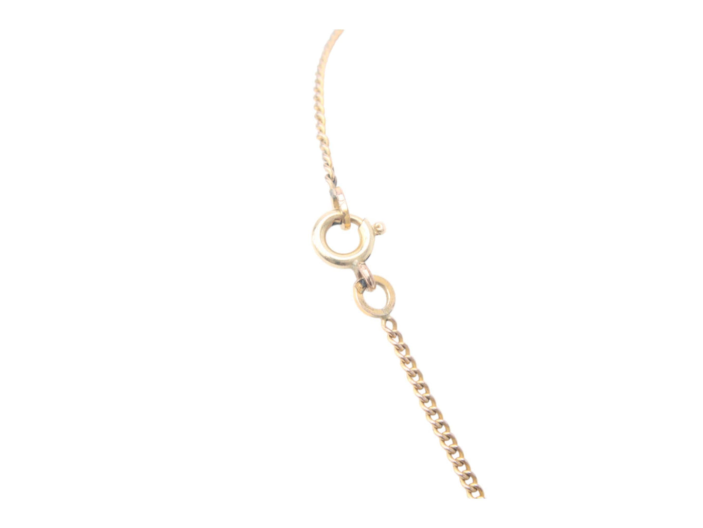 Antique 15ct Gold Amethyst Pearl Pendant Necklace, 18"