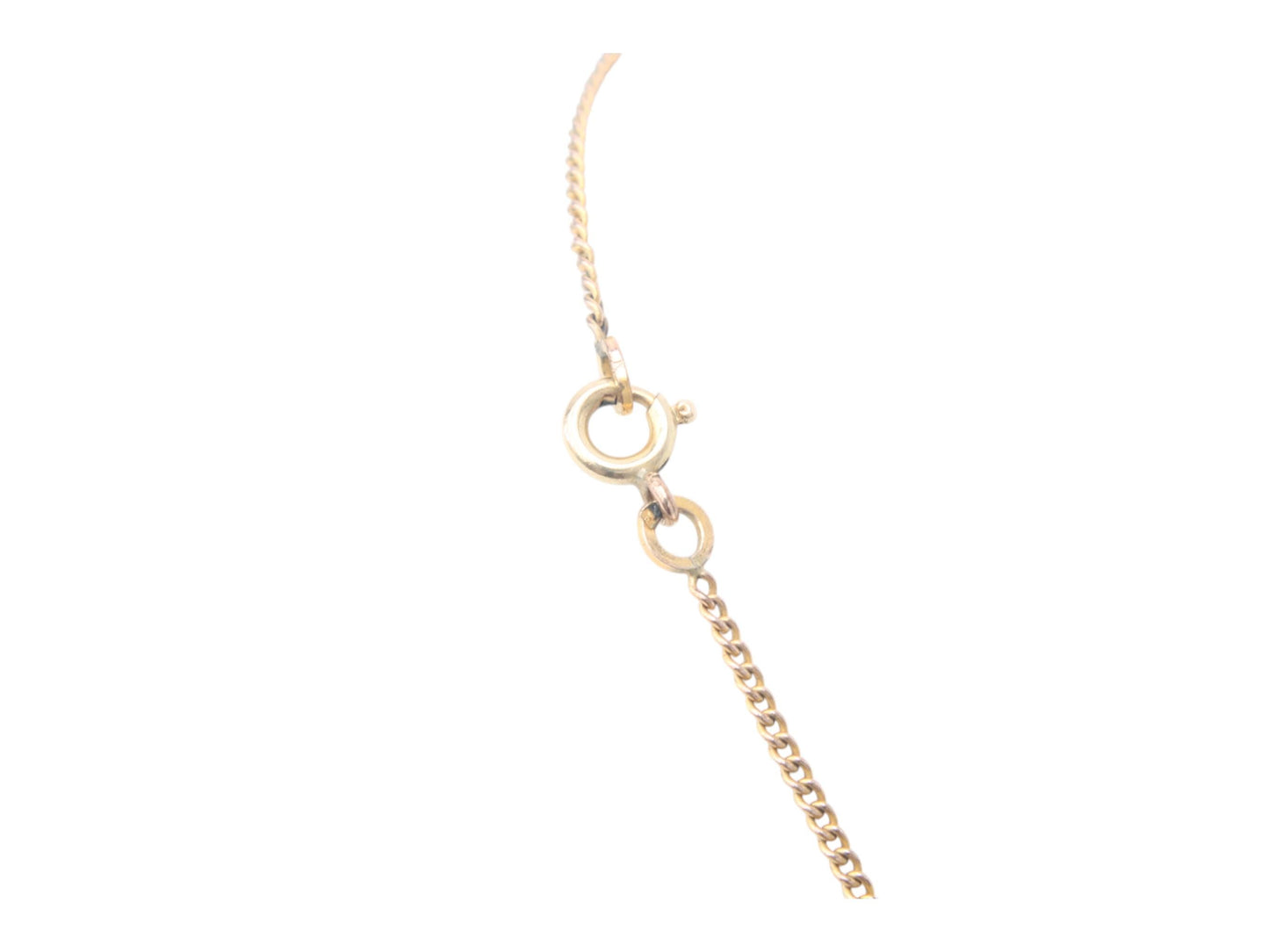 Antique 15ct Gold Amethyst Pearl Pendant Necklace, 18"