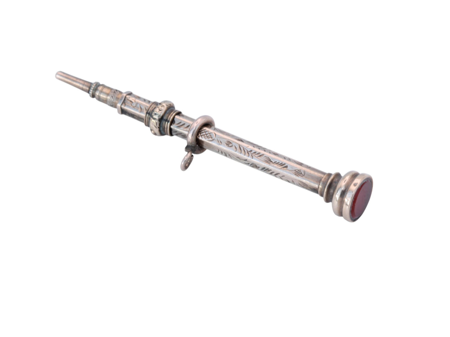 Antique 9ct Gold Miniature Retractable Pencil