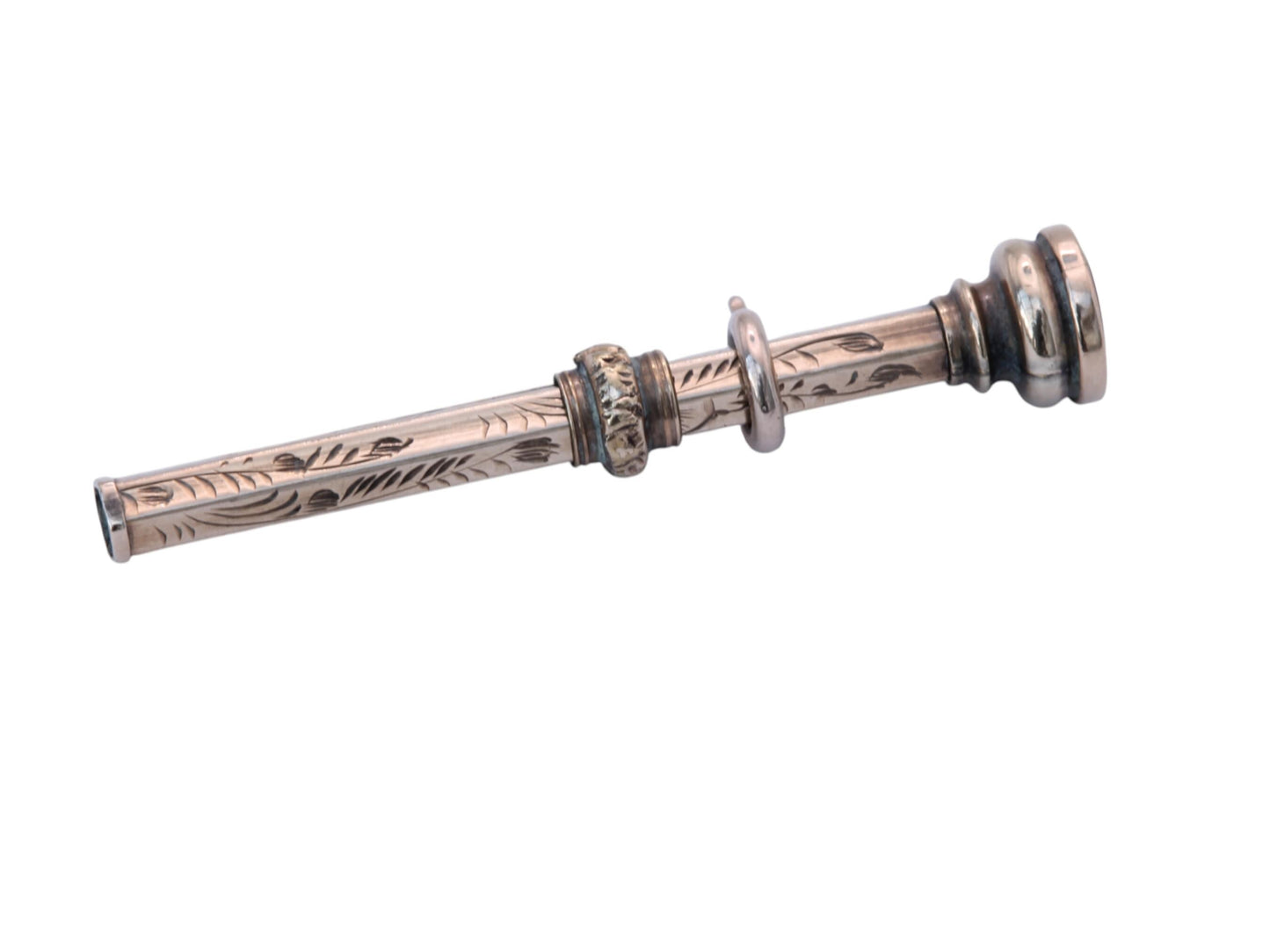 Antique 9ct Gold Miniature Retractable Pencil