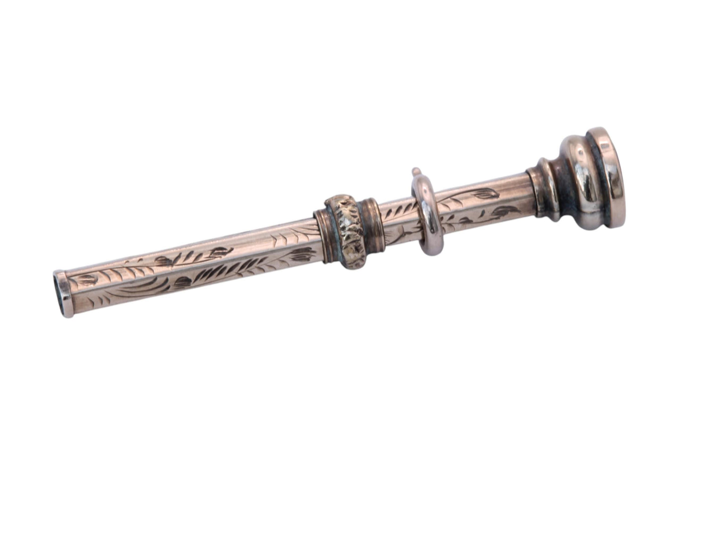 Antique 9ct Gold Miniature Retractable Pencil