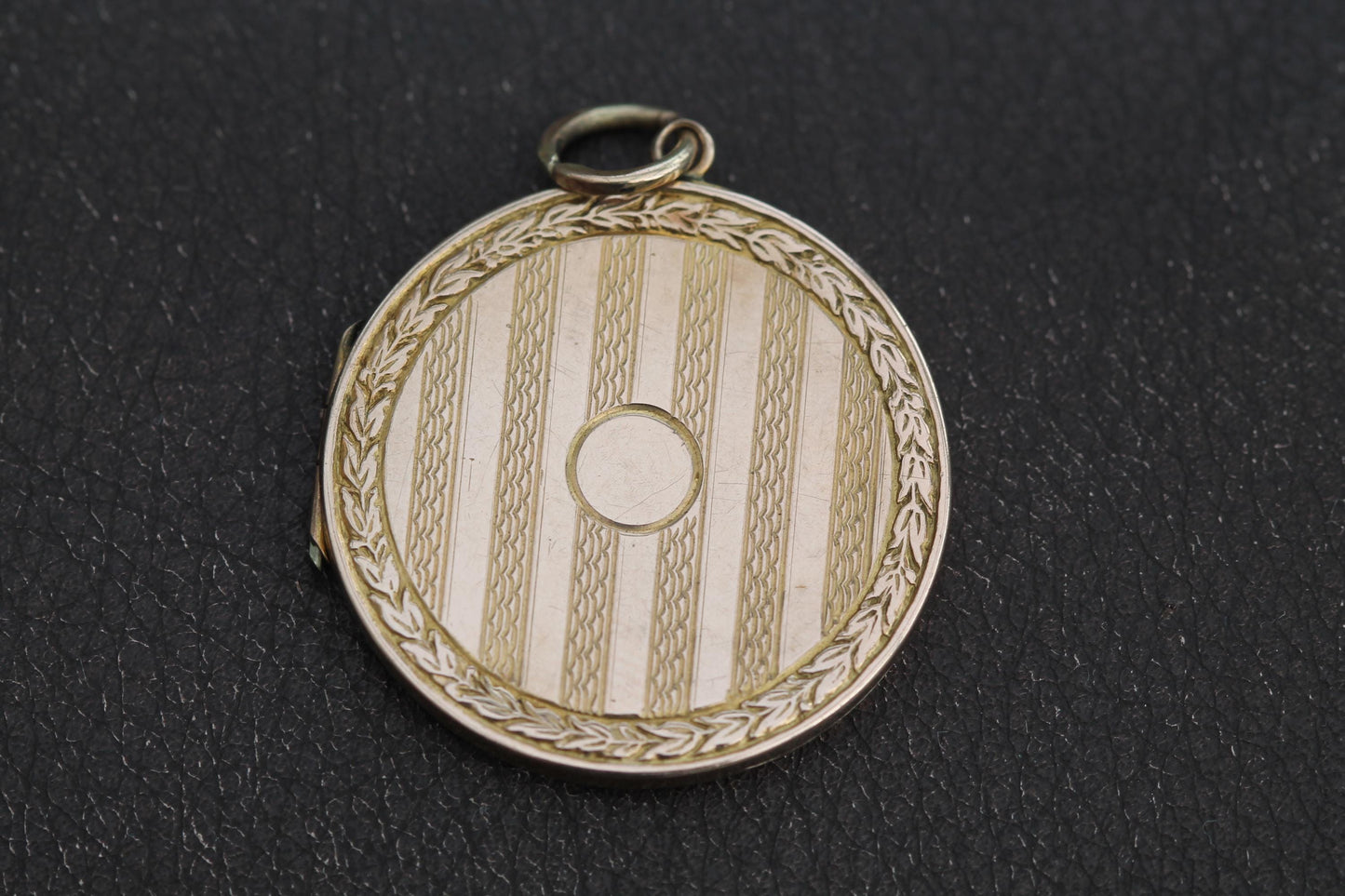 Antique Edwardian 9ct Gold Locket, Keepsake Pendant