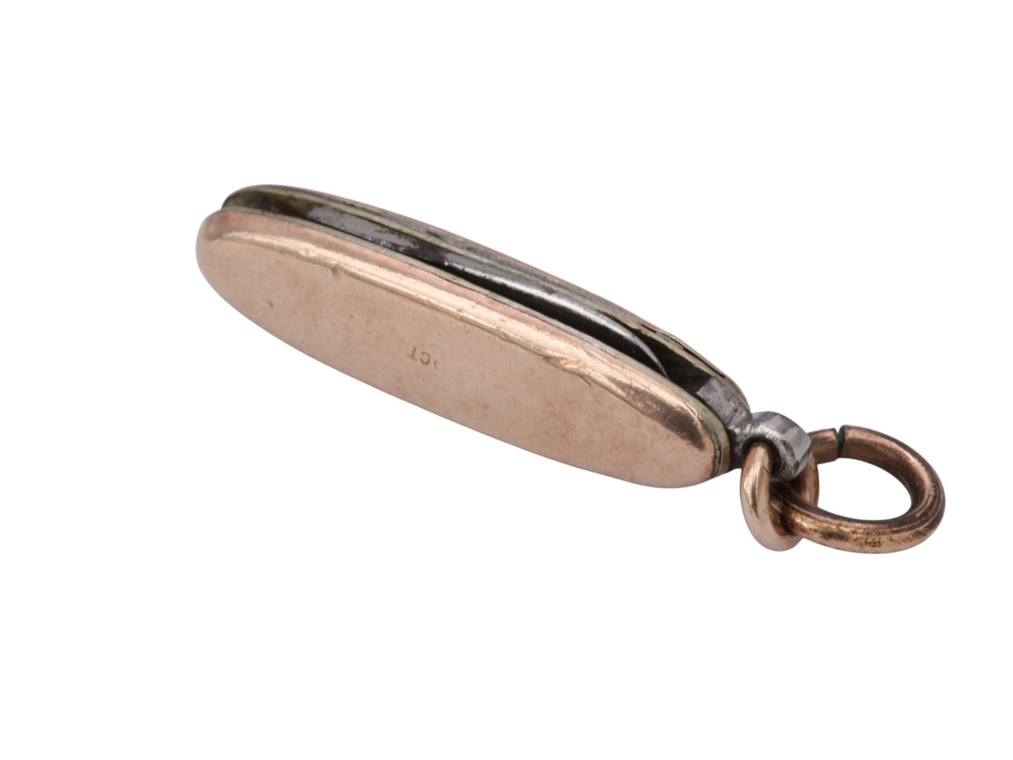 Vintage 9ct Gold Pen Knife Charm Pendant