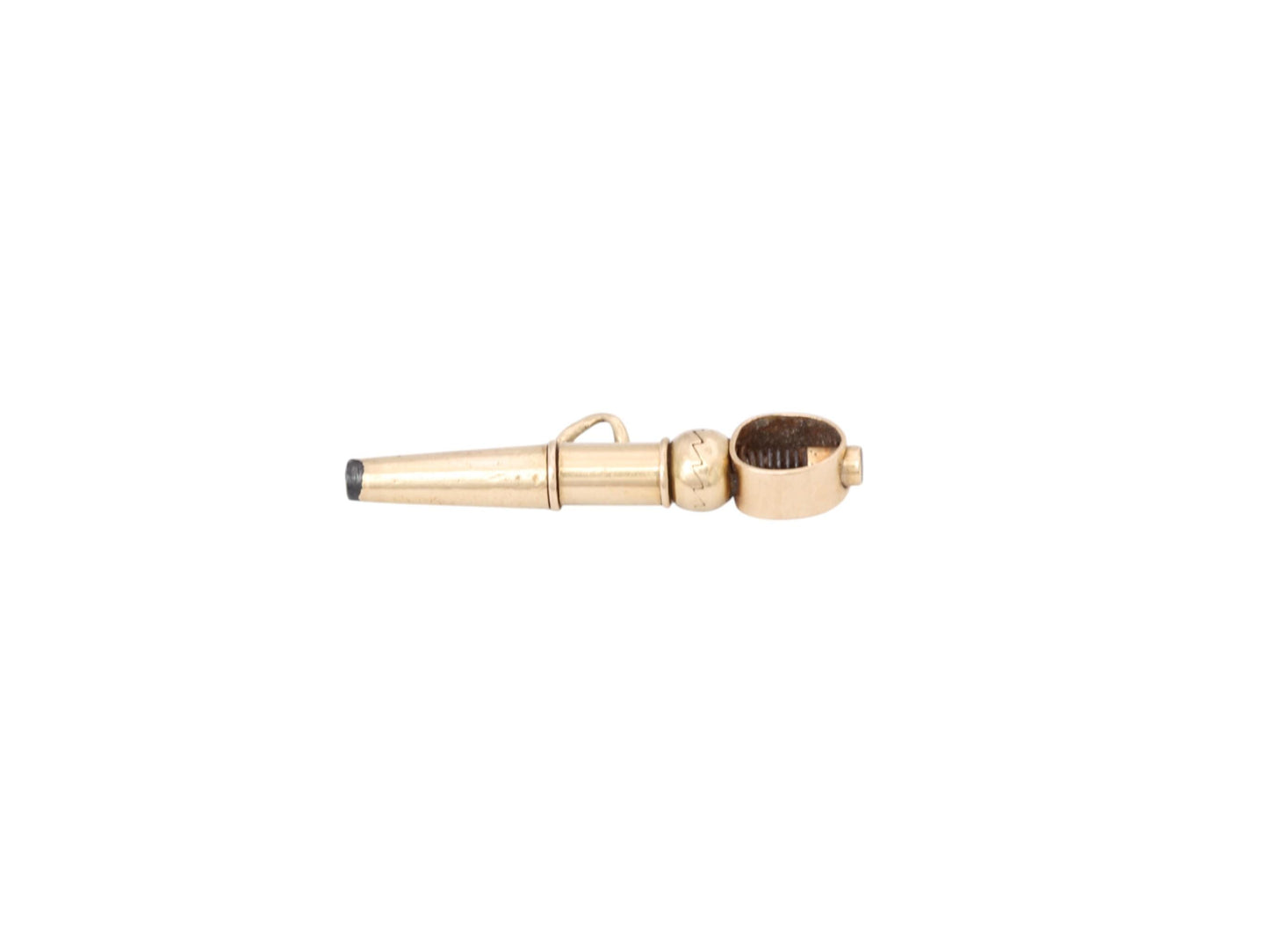 Antique 18ct Gold Watch Key Charm Pendant, c.1880