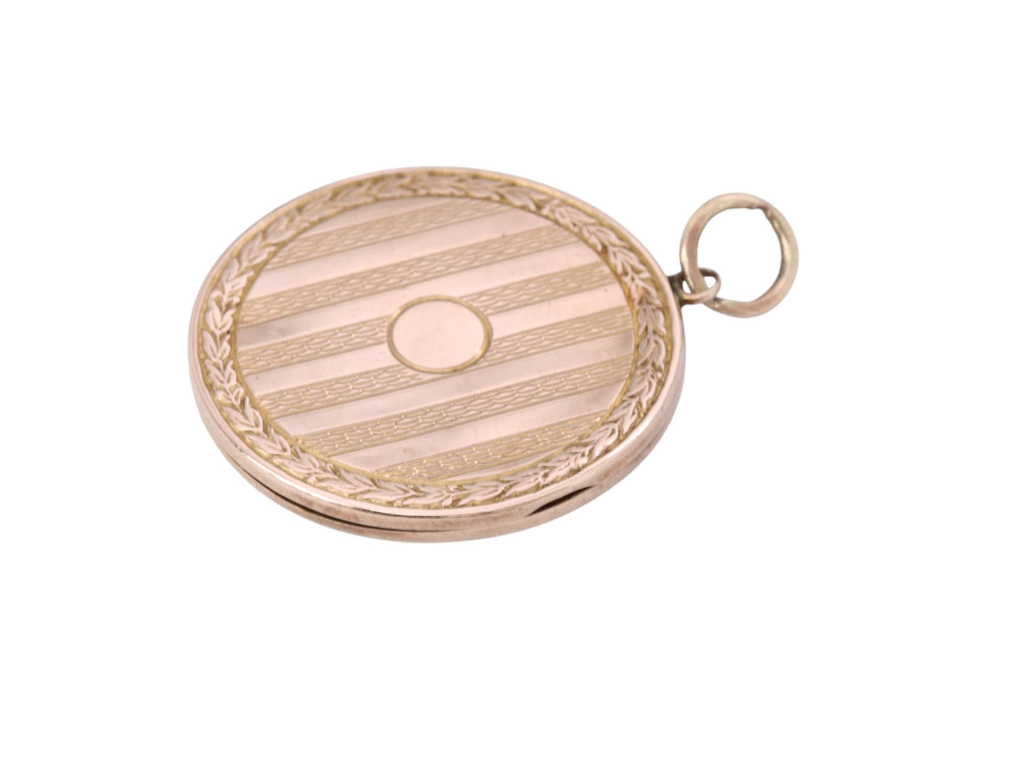 Antique Edwardian 9ct Gold Locket, Keepsake Pendant