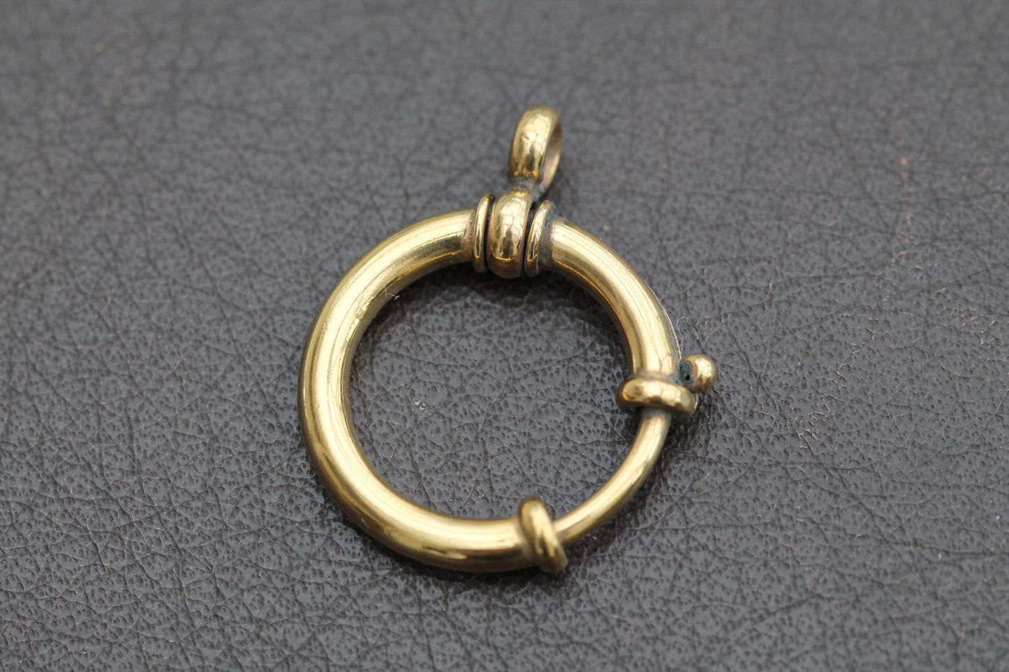 Antique 9ct Rolled Gold Large Bolt Clasp