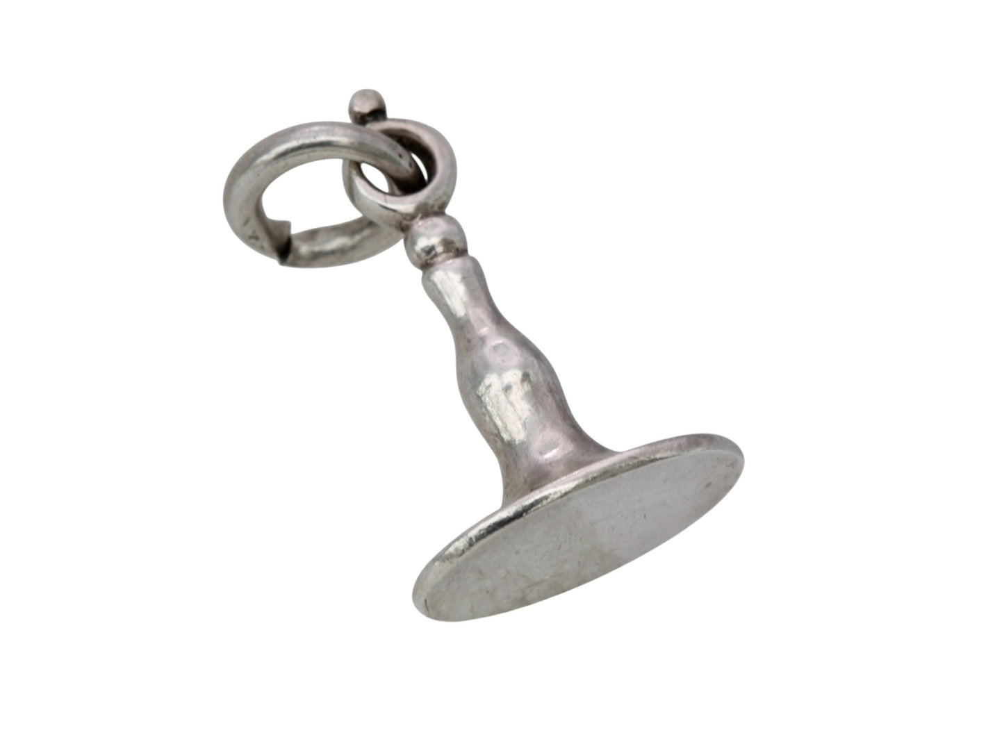 Antique Georgian Sterling Silver Pendant Seal, 1798