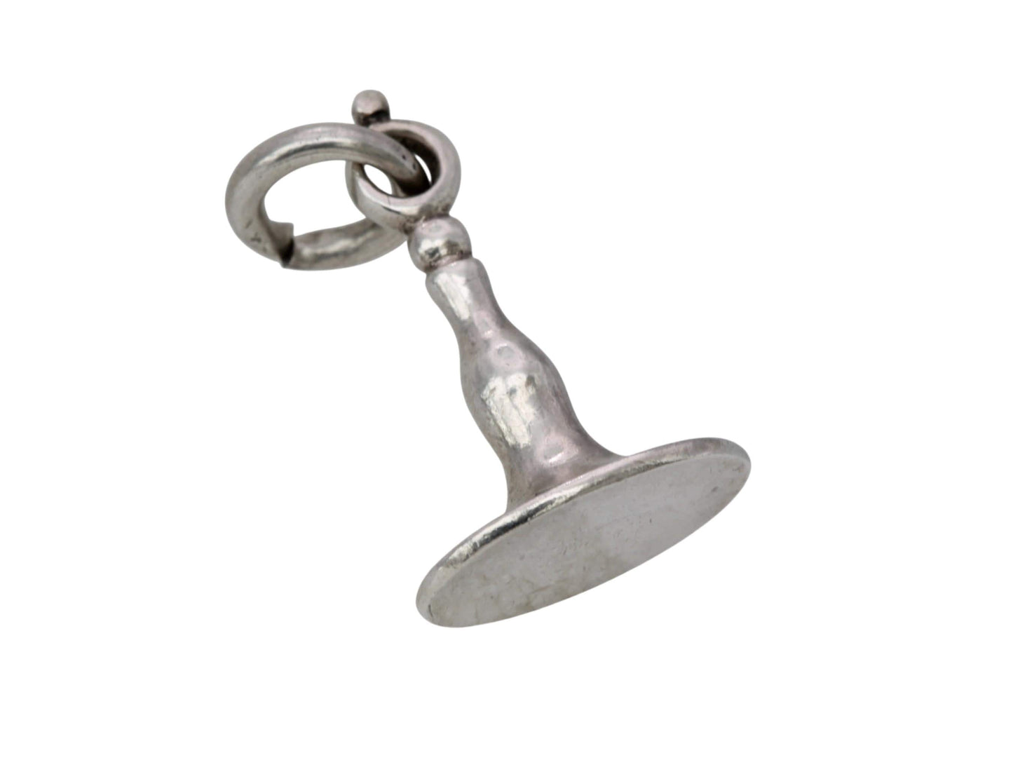 Antique Georgian Sterling Silver Pendant Seal, 1798
