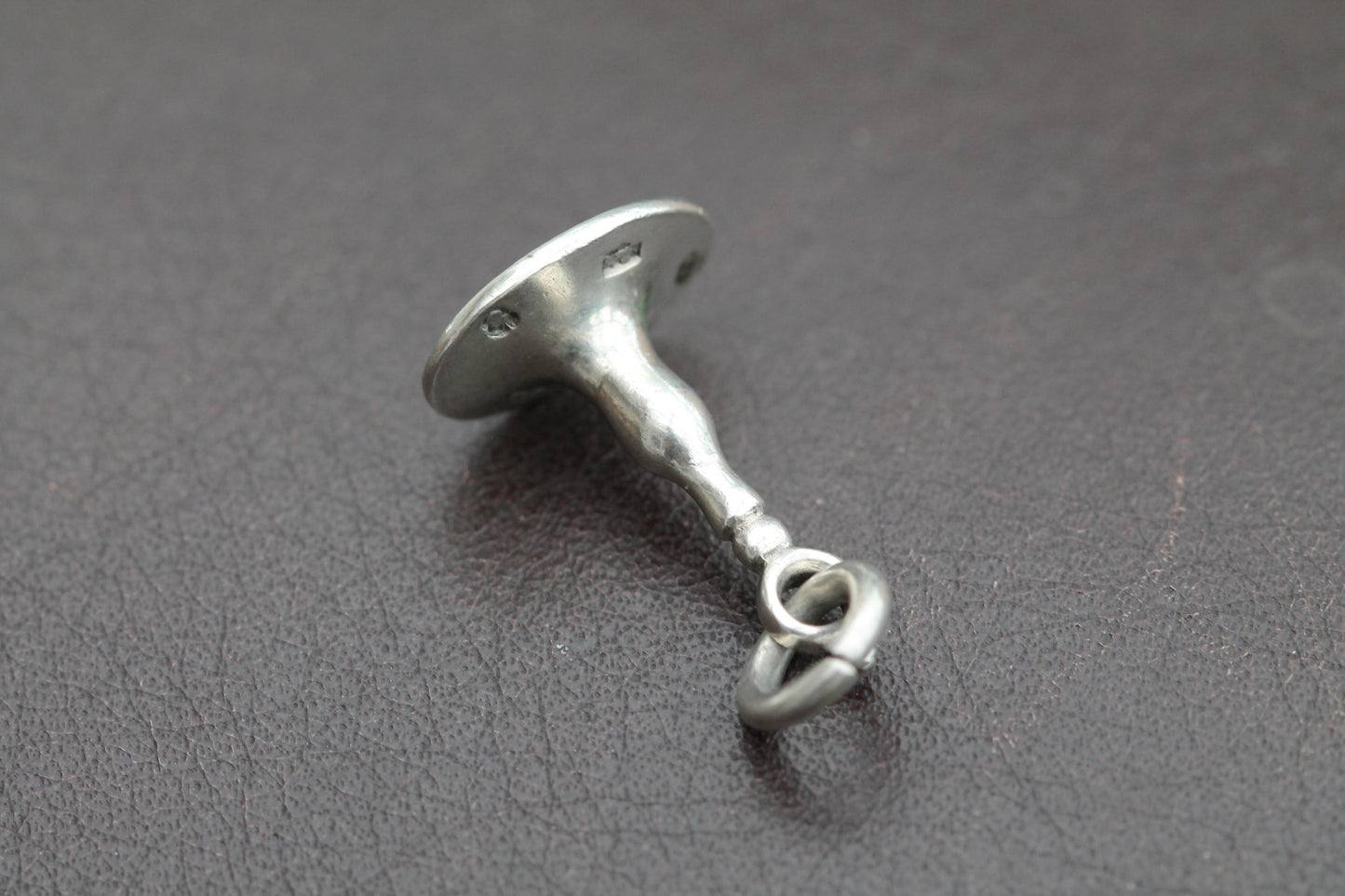 Antique Georgian Sterling Silver Pendant Seal, 1798