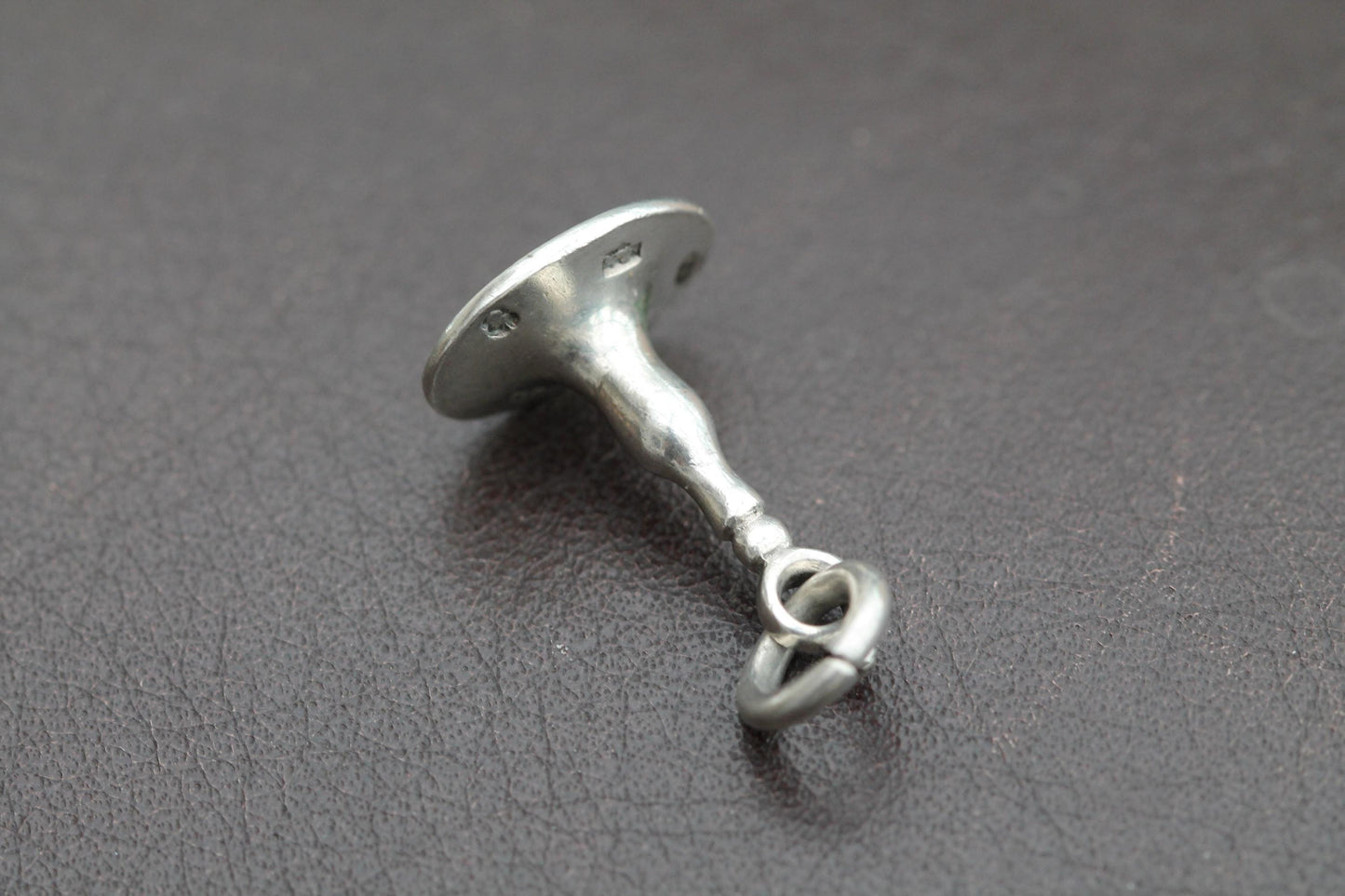 Antique Georgian Sterling Silver Pendant Seal, 1798