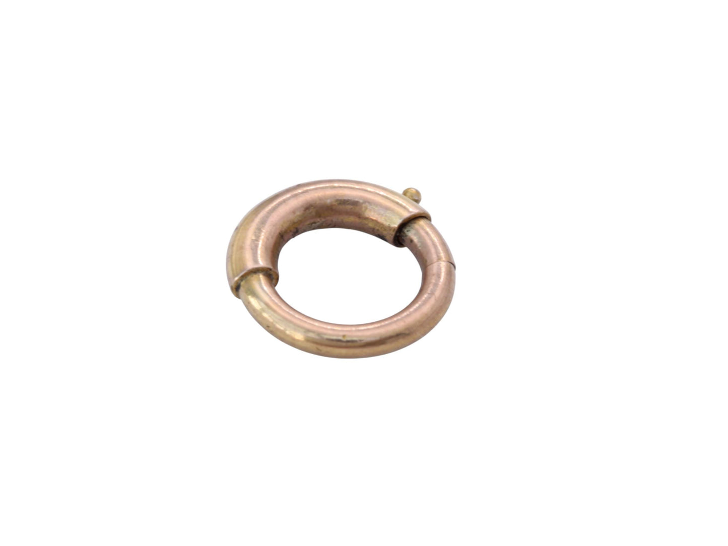 Antique 9ct Rose Gold Bolt Clasp, 11mm