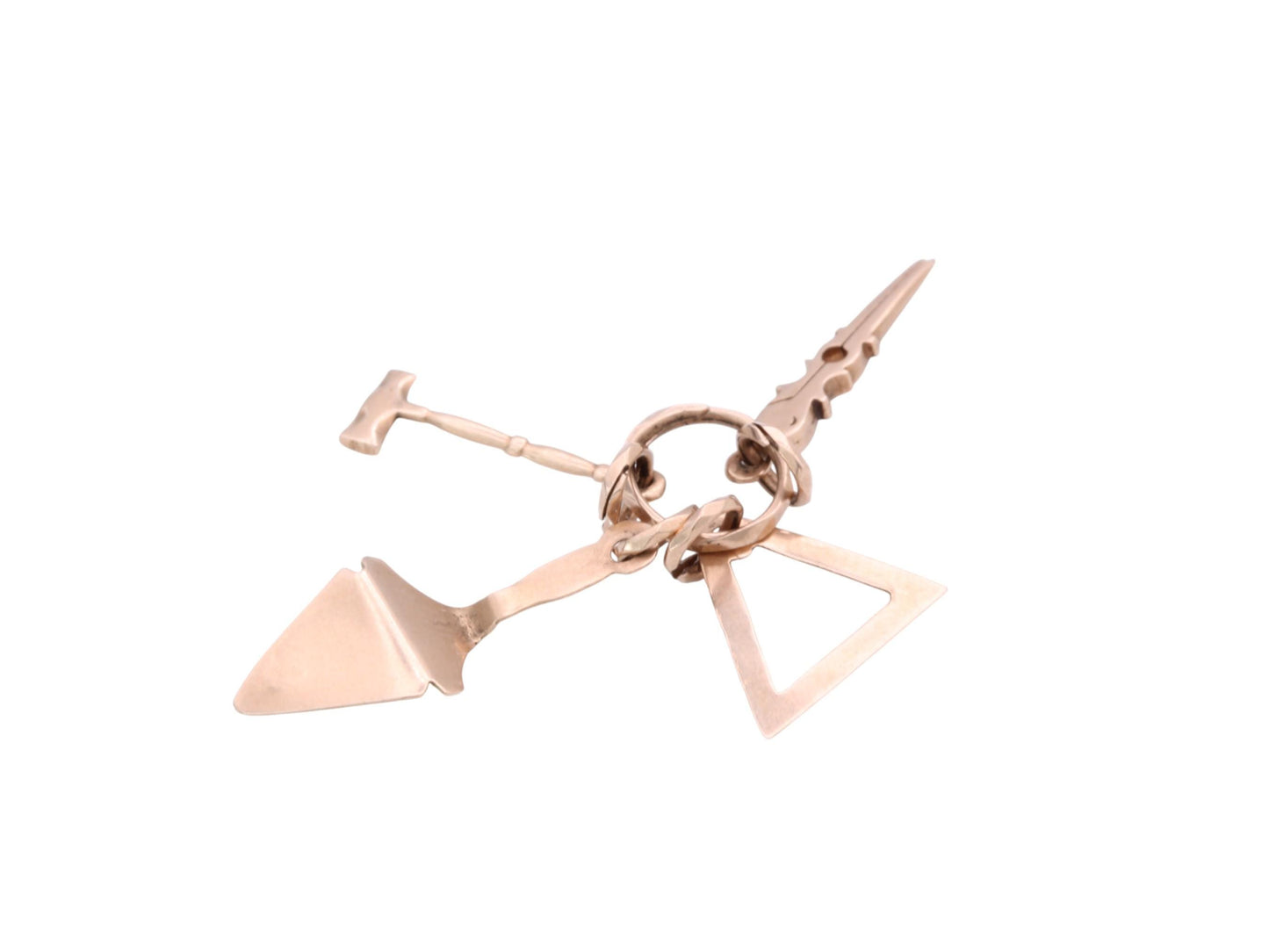 Antique 14ct Gold Masonic Charms