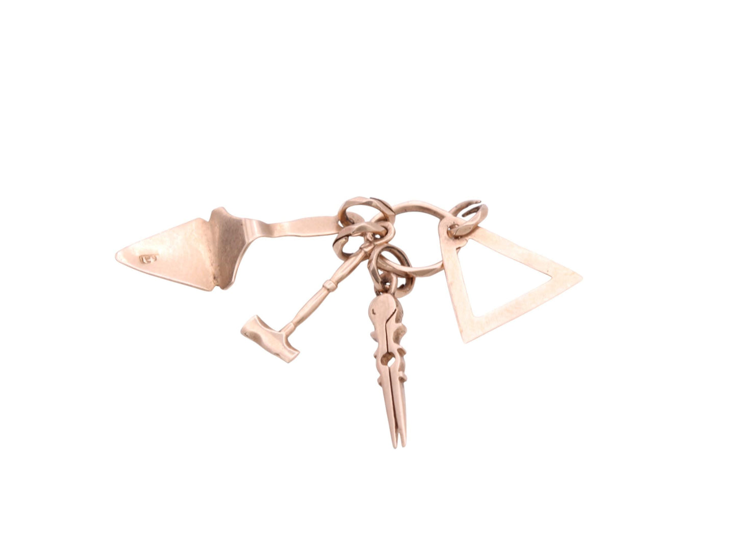 Antique 14ct Gold Masonic Charms