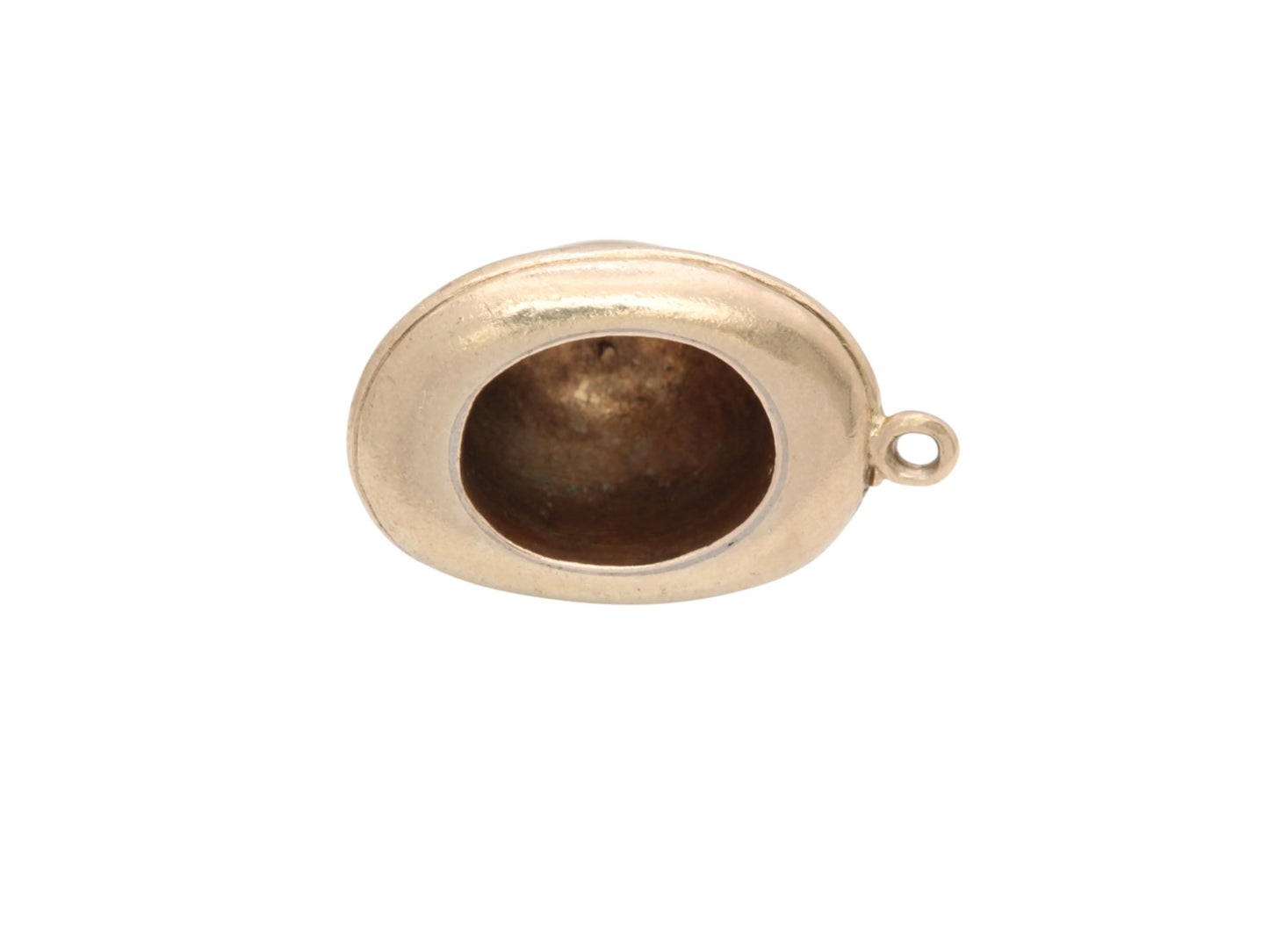 Vintage 9ct Gold Bowler Hat Charm