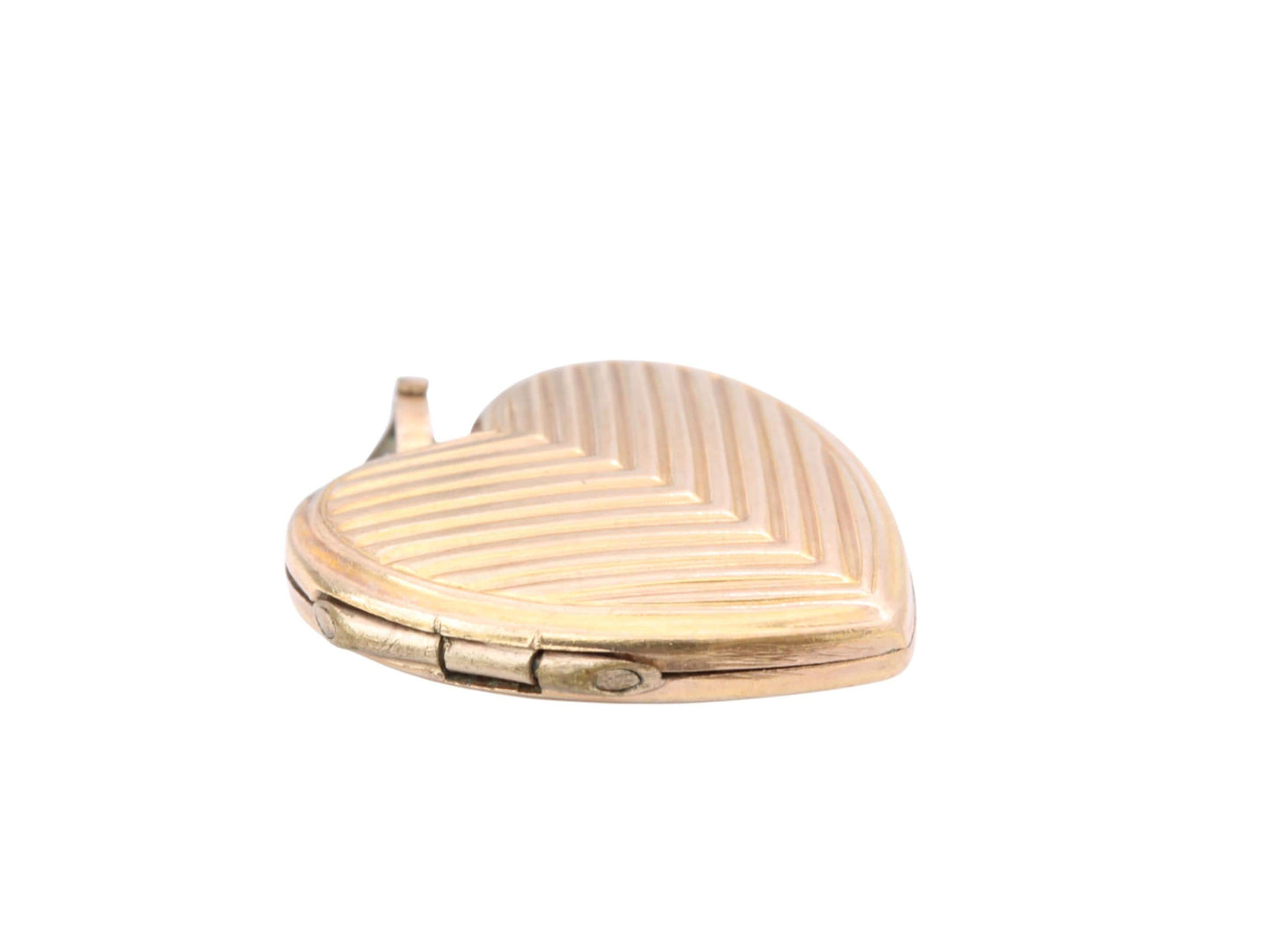 Vintage 9ct Yellow Gold Heart Locket