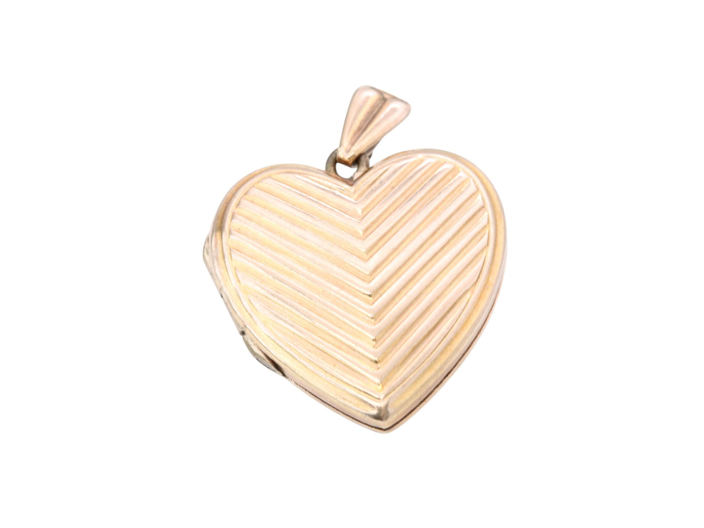 Vintage 9ct Yellow Gold Heart Locket
