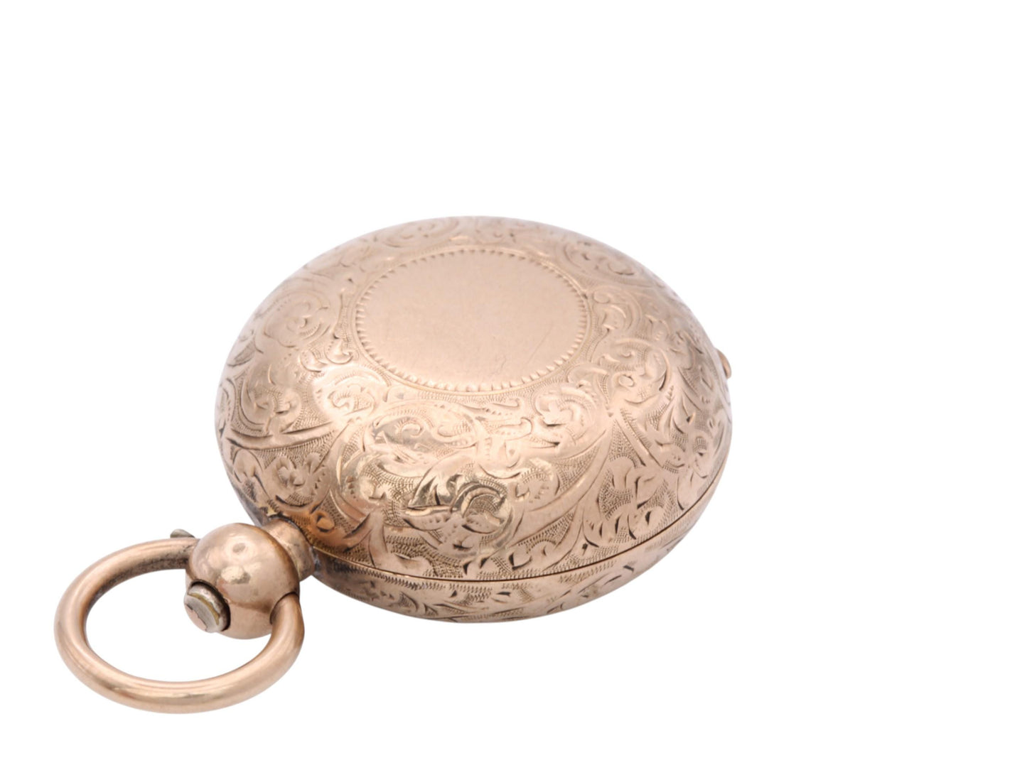 Antique 9ct Gold Filled Dennison Sovereign Case
