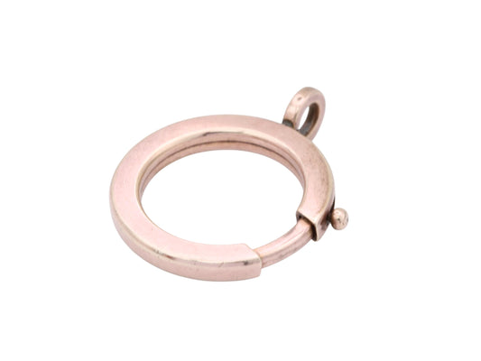 Antique 9ct Rolled Gold Large Bolt Clasp