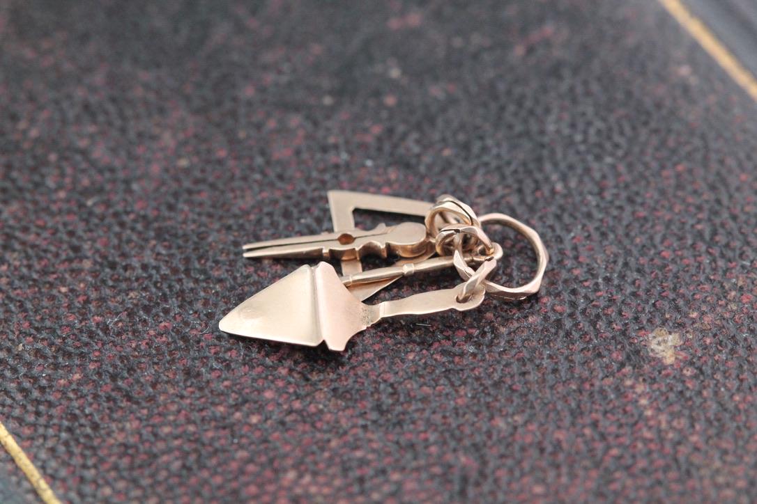 Antique 14ct Gold Masonic Charms