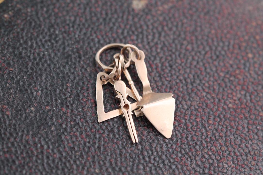 Antique 14ct Gold Masonic Charms