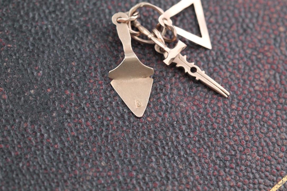 Antique 14ct Gold Masonic Charms