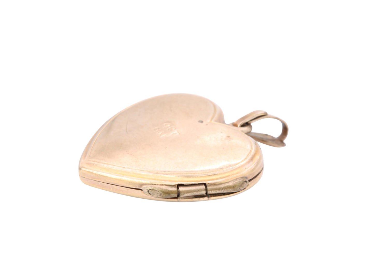 Vintage 9ct Yellow Gold Heart Locket