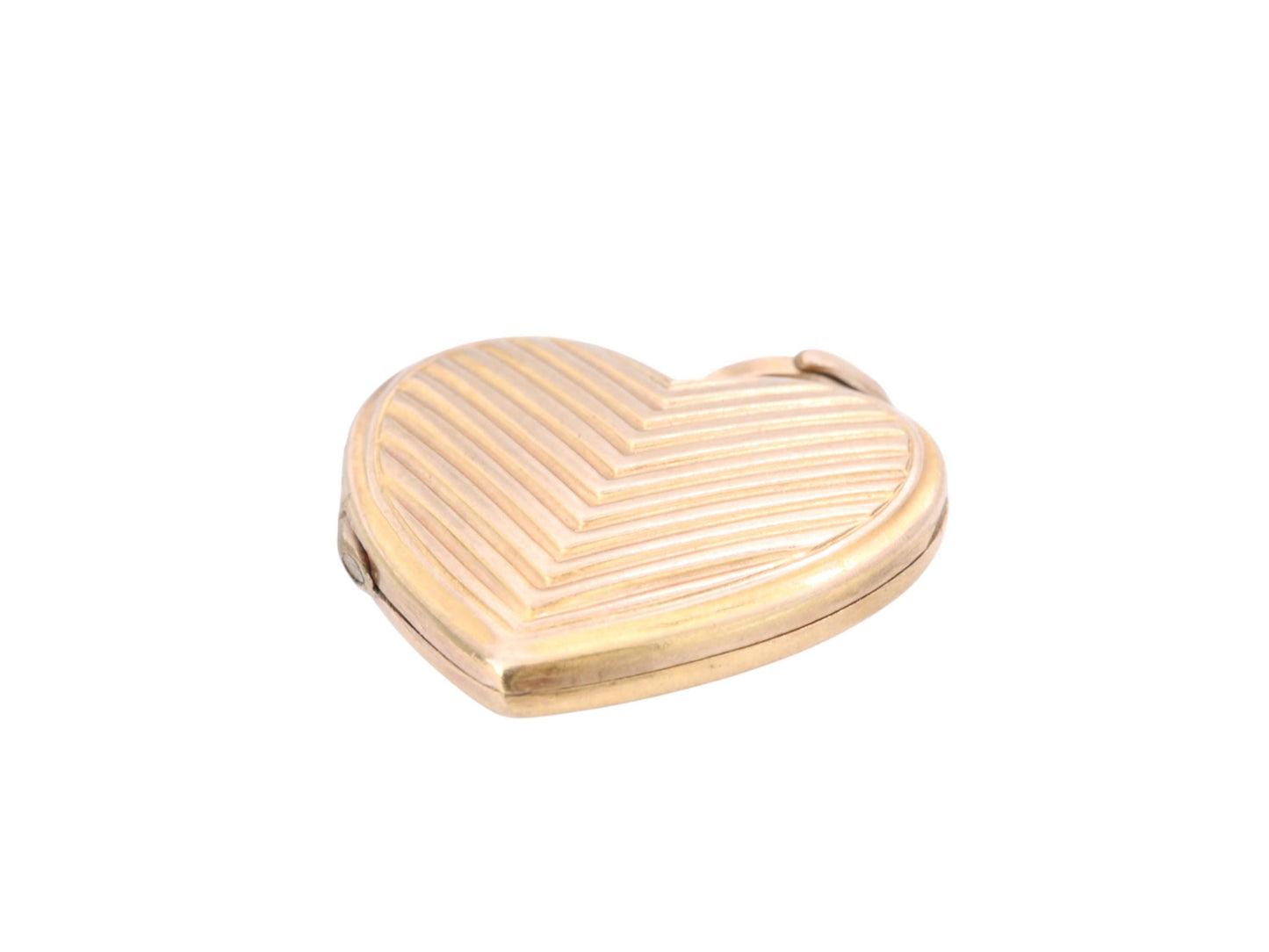 Vintage 9ct Yellow Gold Heart Locket