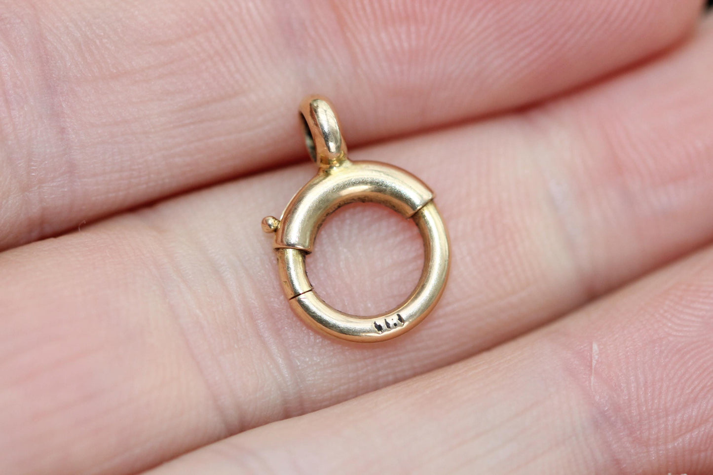 Antique 18ct Gold Bolt Clasp, 11mm