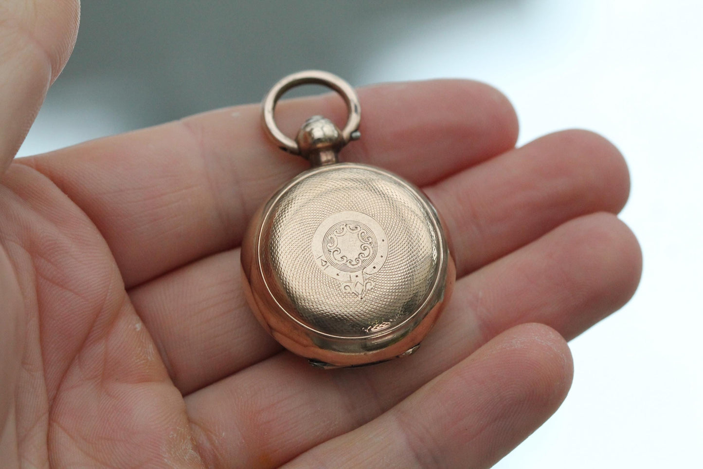 Antique 9ct Gold Filled Dennison Sovereign Case Holder