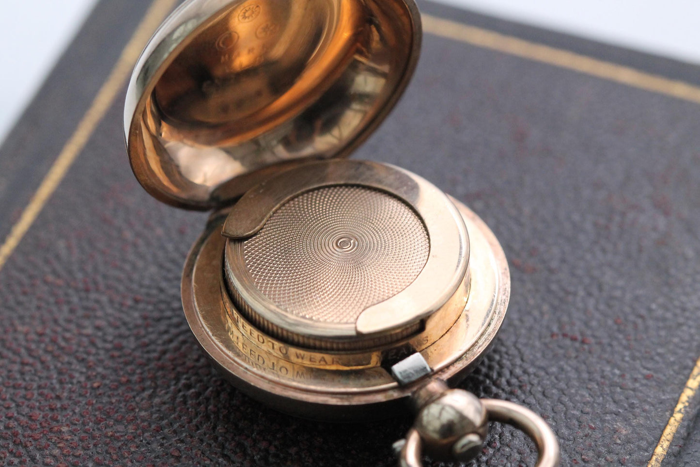 Antique 9ct Gold Filled Dennison Sovereign Case Holder