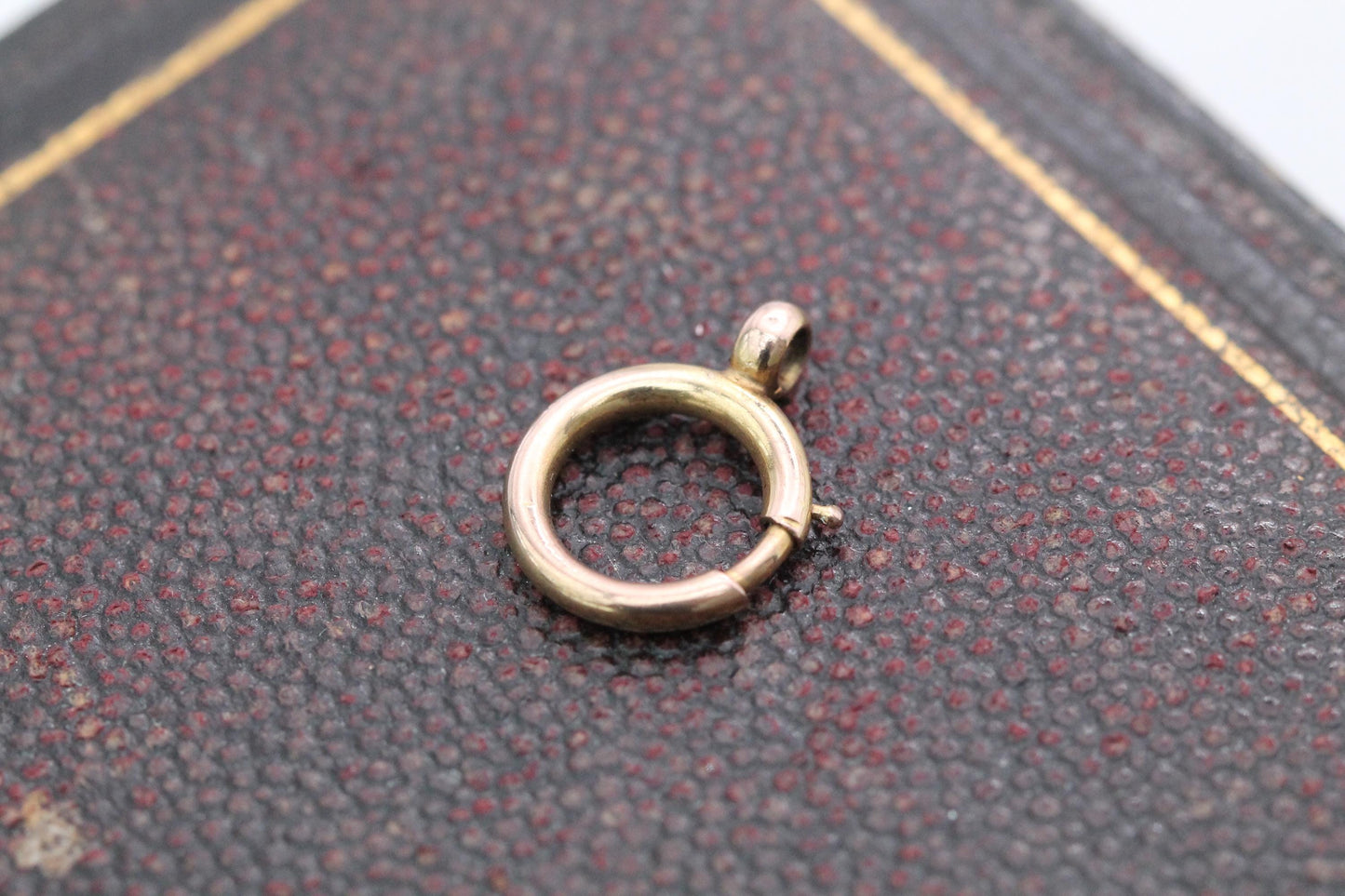 Antique 9ct Gold Bolt Clasp, 11mm