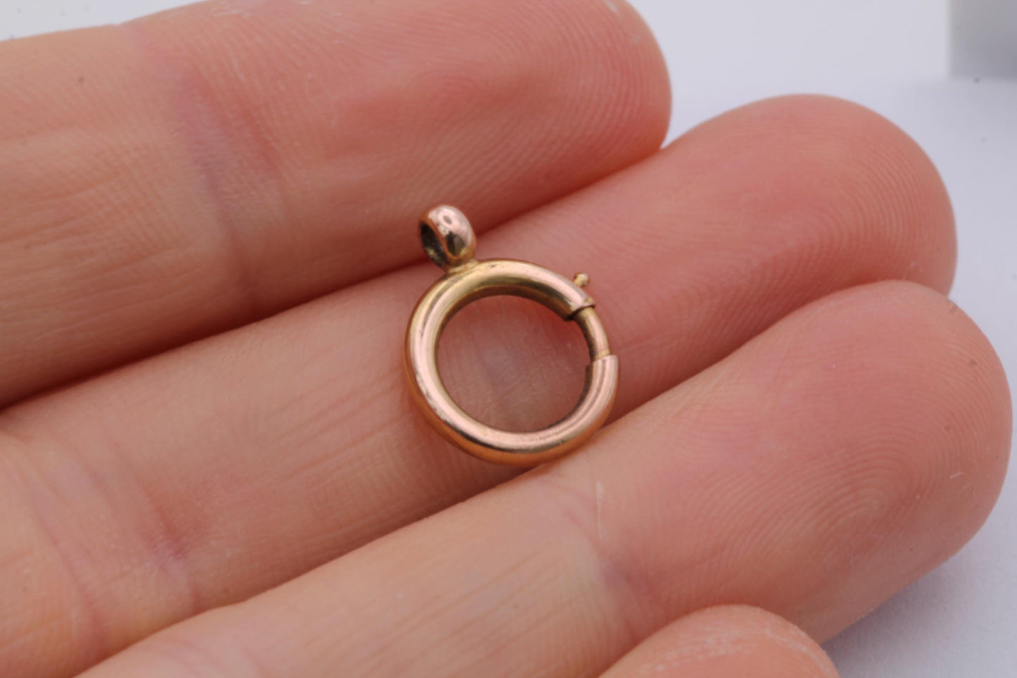 Antique 9ct Gold Bolt Clasp, 11mm