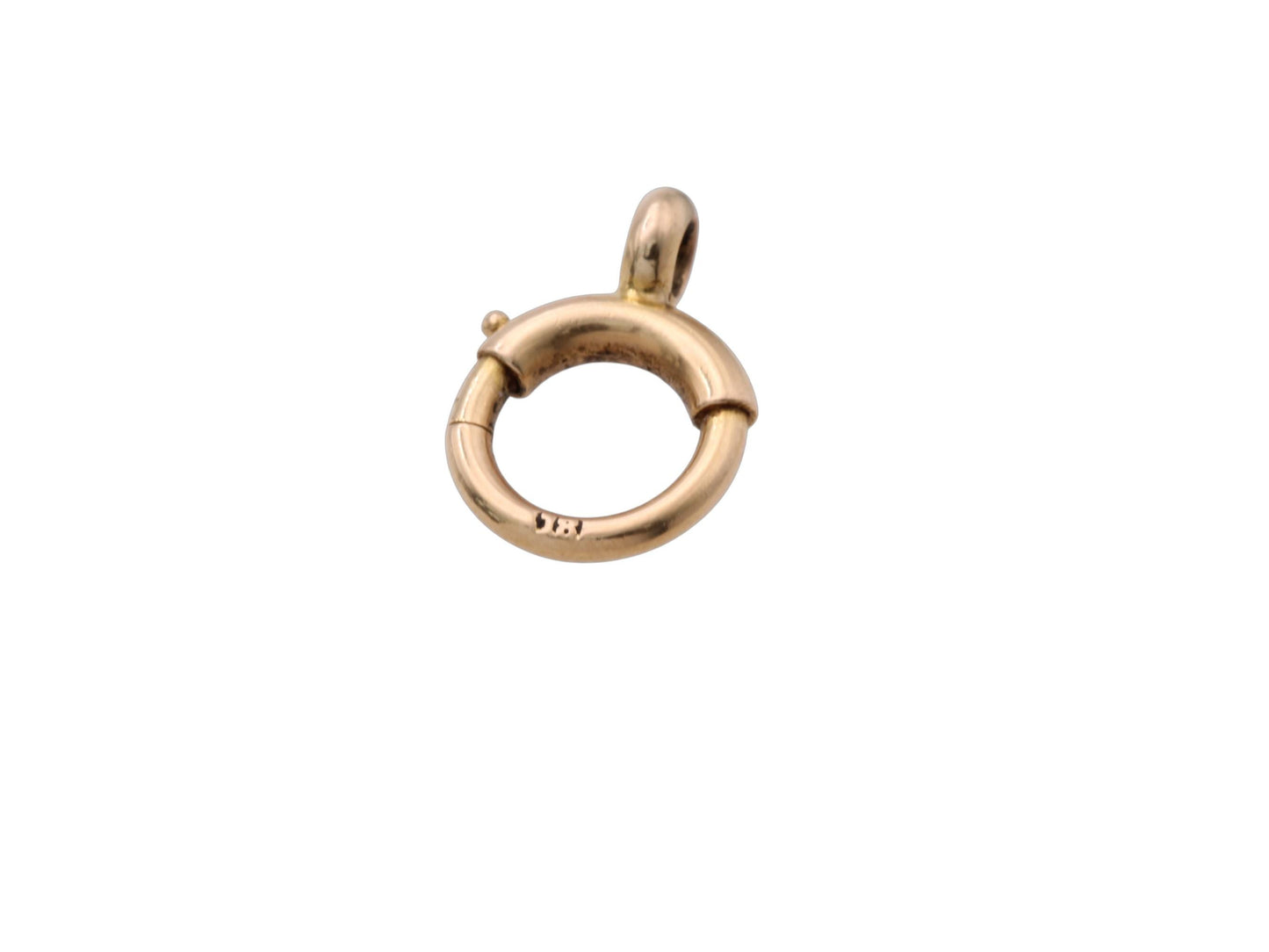 Antique 18ct Gold Bolt Clasp, 11mm