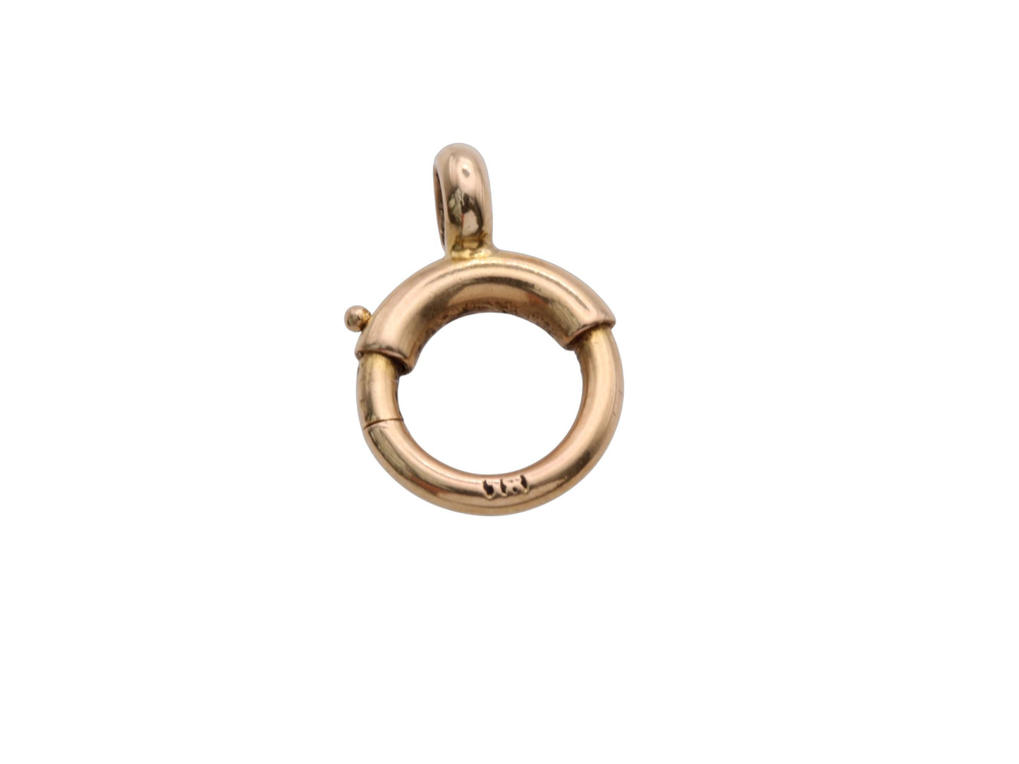Antique 18ct Gold Bolt Clasp, 11mm