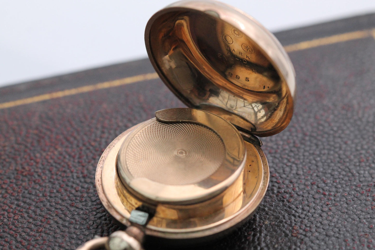 Antique 9ct Gold Filled Dennison Sovereign Case Holder