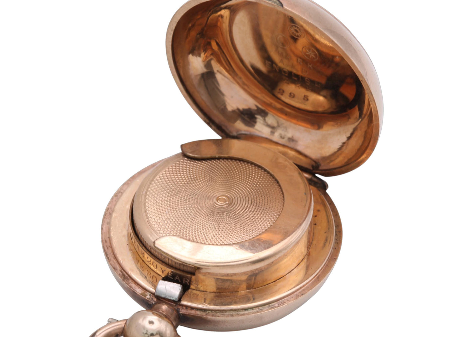 Antique 9ct Gold Filled Dennison Sovereign Case Holder