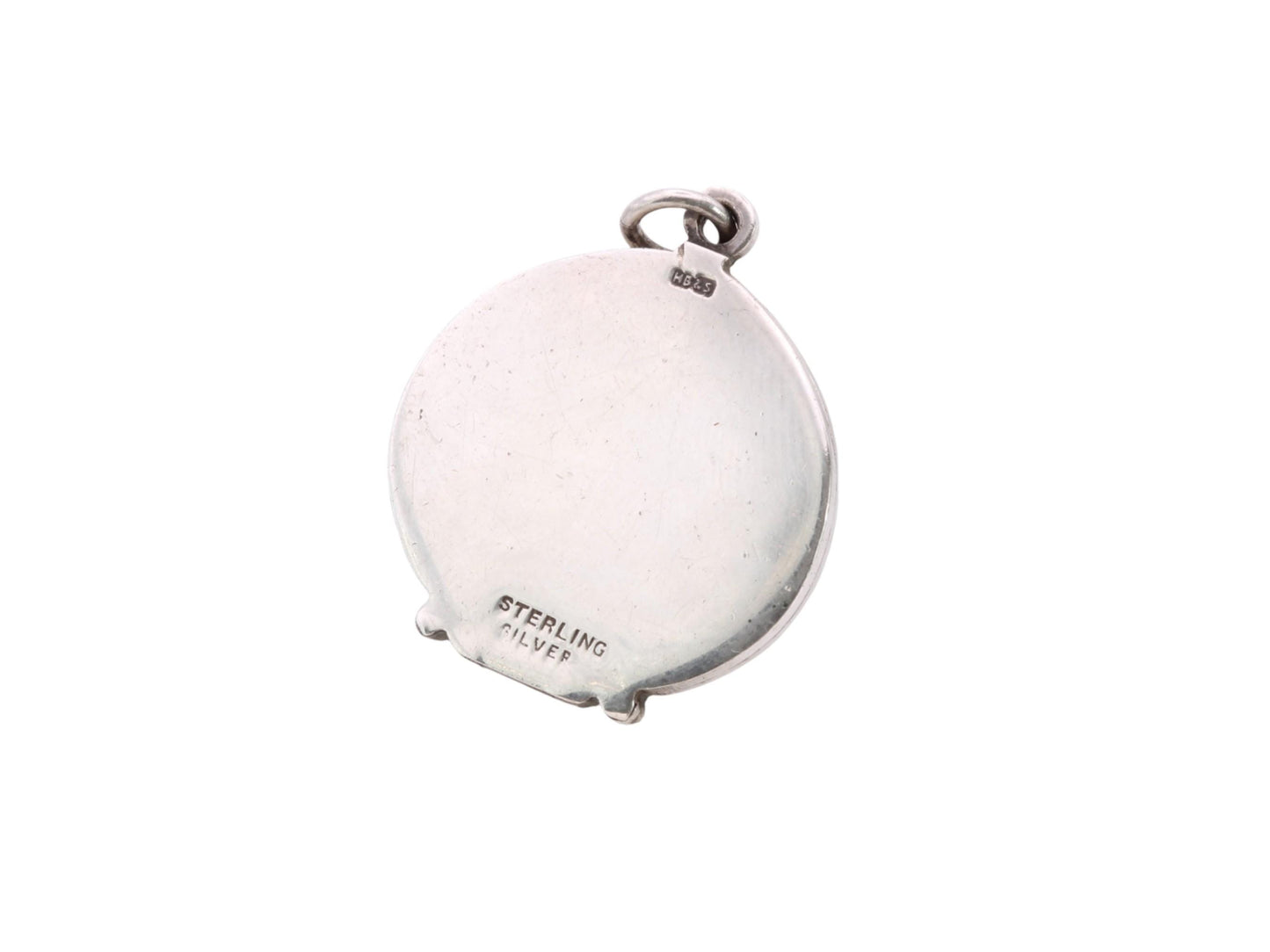 Antique Art Deco Sterling Silver Locket