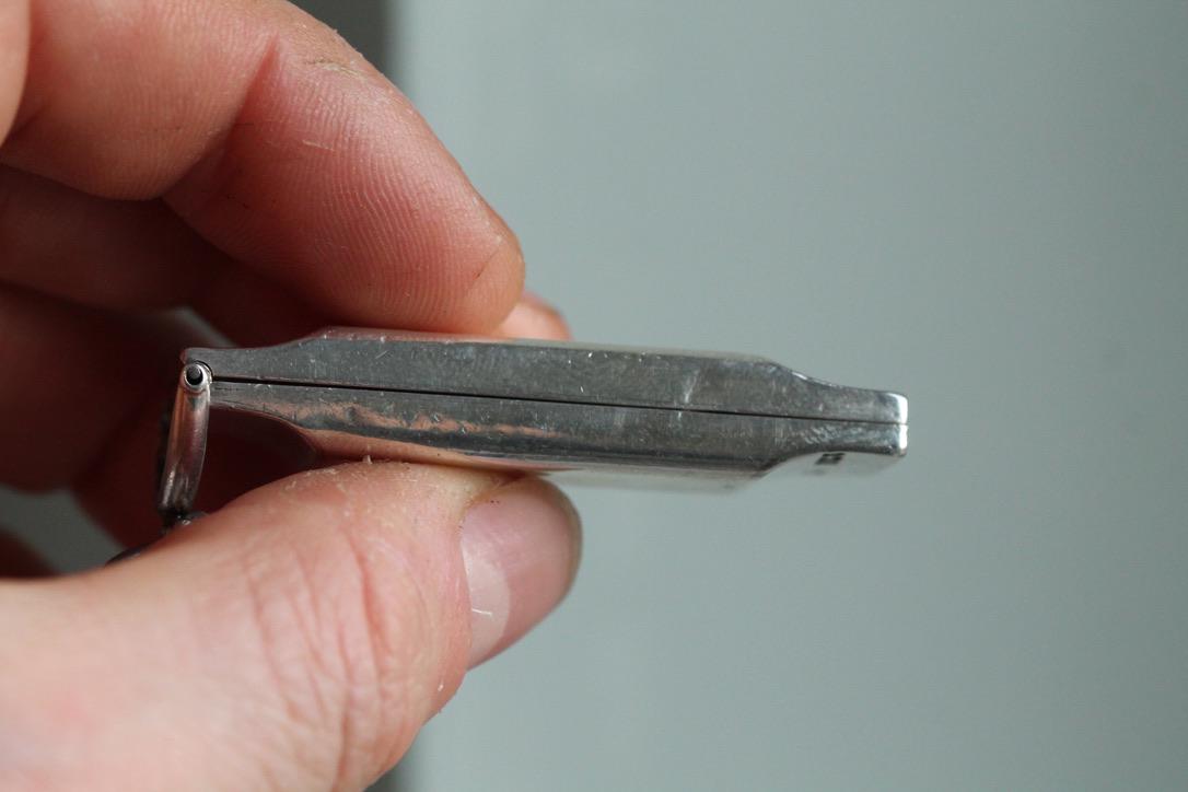 Antique Sterling Silver Three Note Opening Whistle, Dog Training, 1905