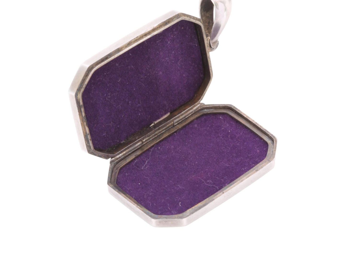 Antique Sterling Silver Aesthetic 9ct Gold Locket, 1880
