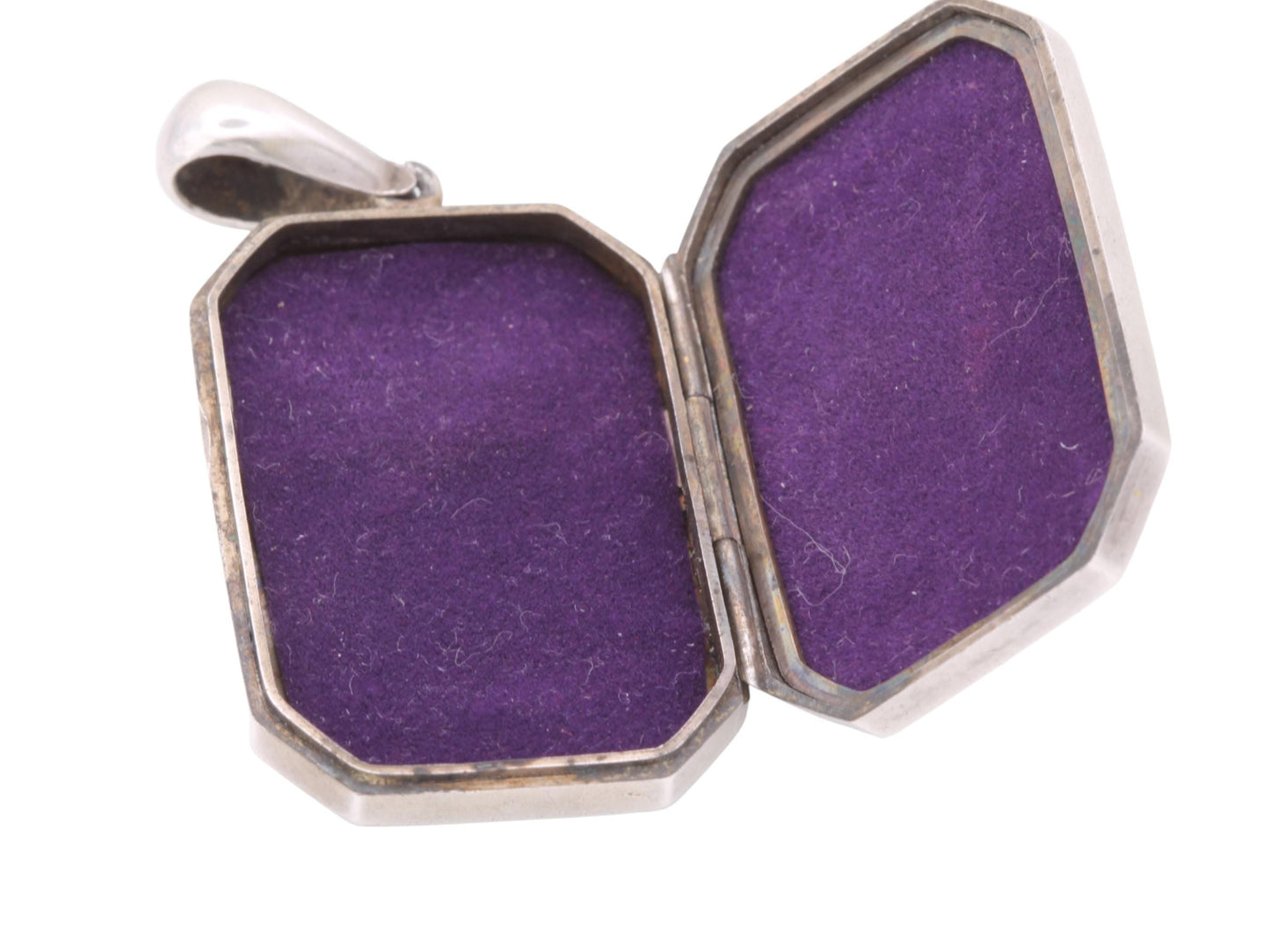 Antique Sterling Silver Aesthetic 9ct Gold Locket, 1880