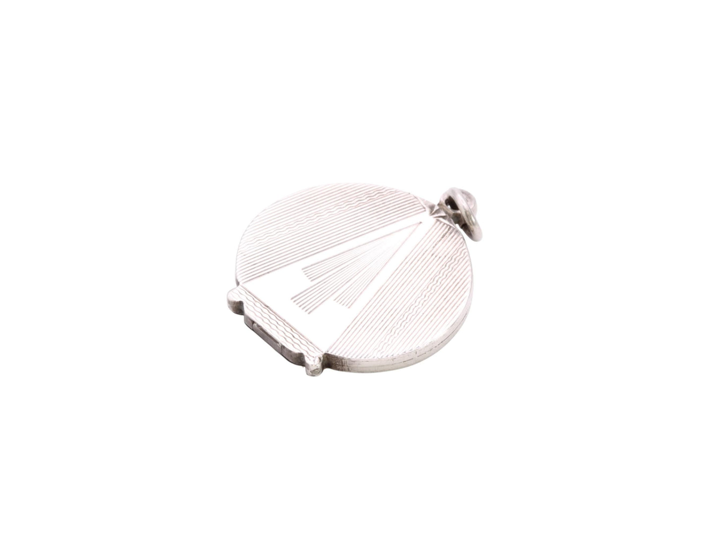 Antique Art Deco Sterling Silver Locket