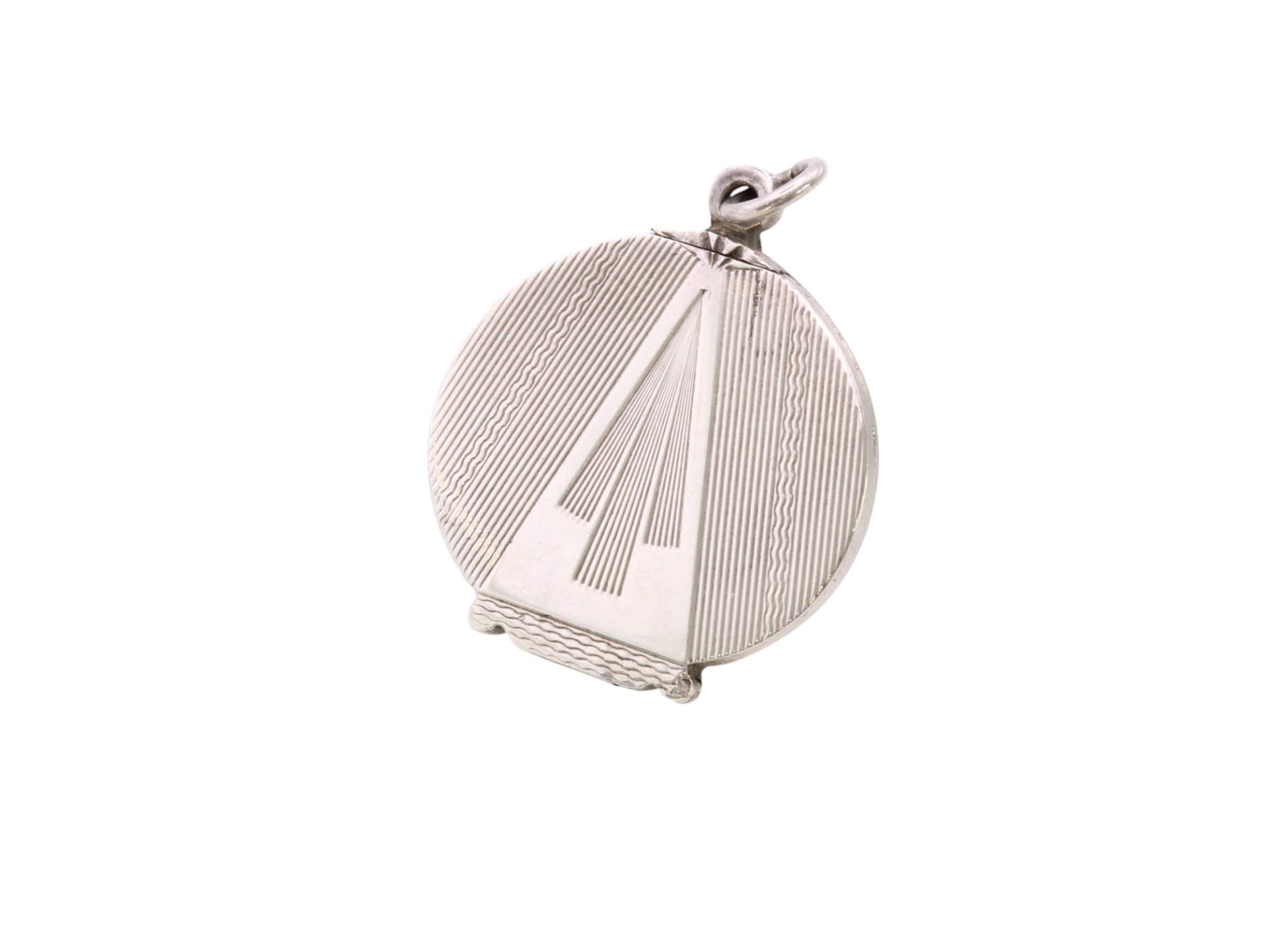 Antique Art Deco Sterling Silver Locket