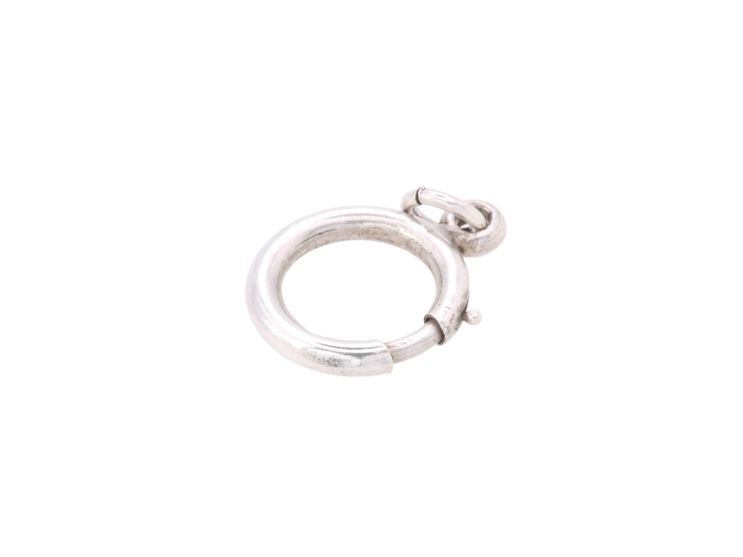 Antique Sterling Silver Large Bolt Clasp, 15mm