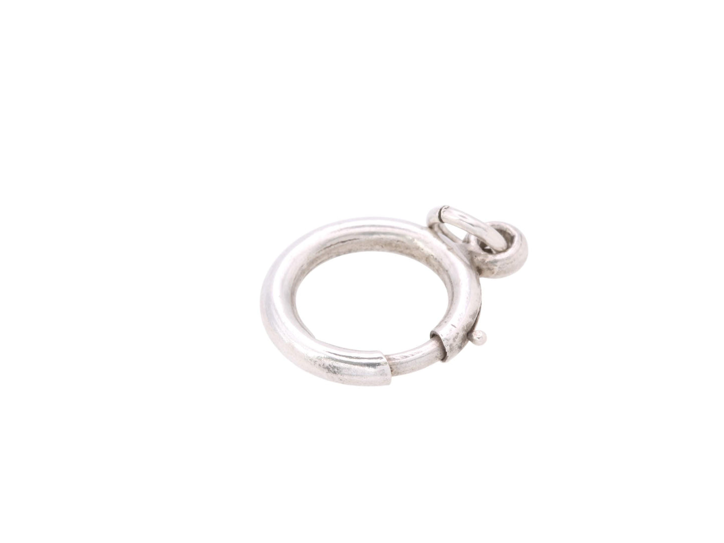 Antique Sterling Silver Large Bolt Clasp, 15mm