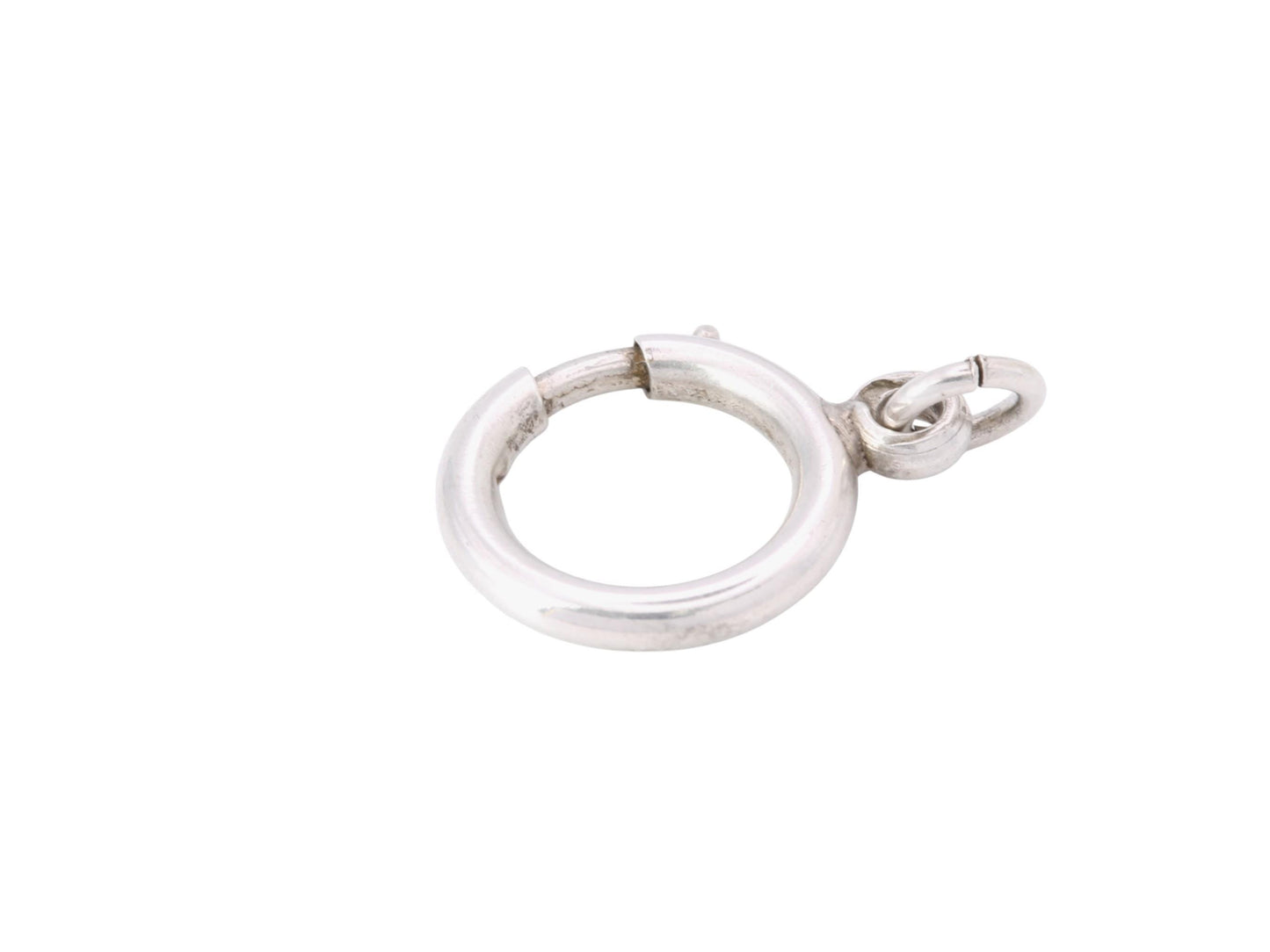 Antique Sterling Silver Large Bolt Clasp, 15mm