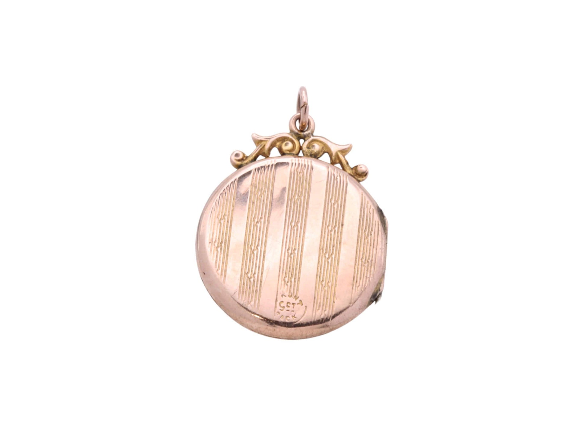 Antique-Edwardian-9ct-Gold-Locket