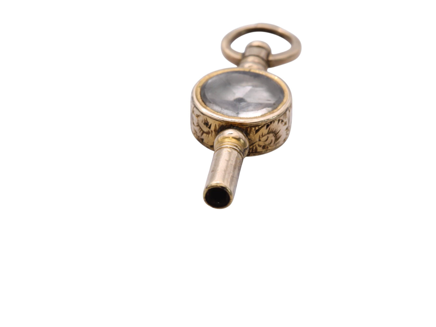 Antique 9ct Gold Filled Watch Key Pendant