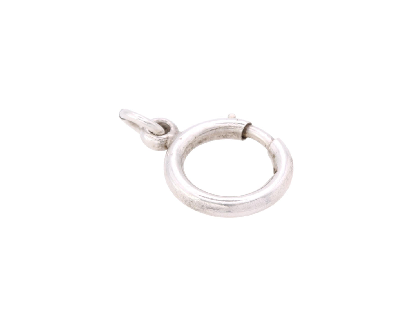 Antique Sterling Silver Large Bolt Clasp, 15mm